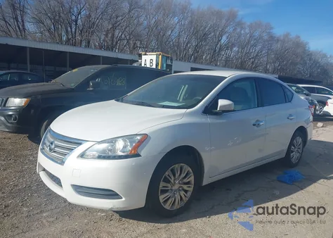 2014 Nissan Sentra Sv из США, поврежденный, VIN 3N1AB7AP5EY283269